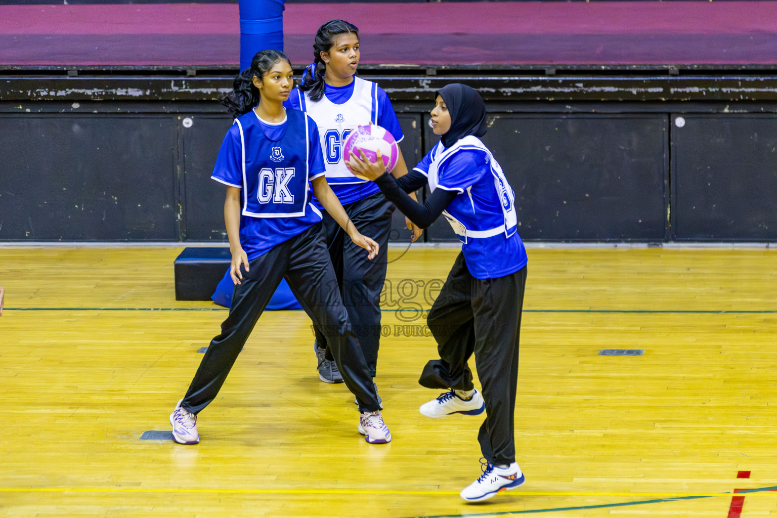 Day 4 of Inter-School Netball Tournament 2025 was held in Social Center Indoor Hall on Tuesday, 21th October 2025. Photos: Areef Adam / images.mv