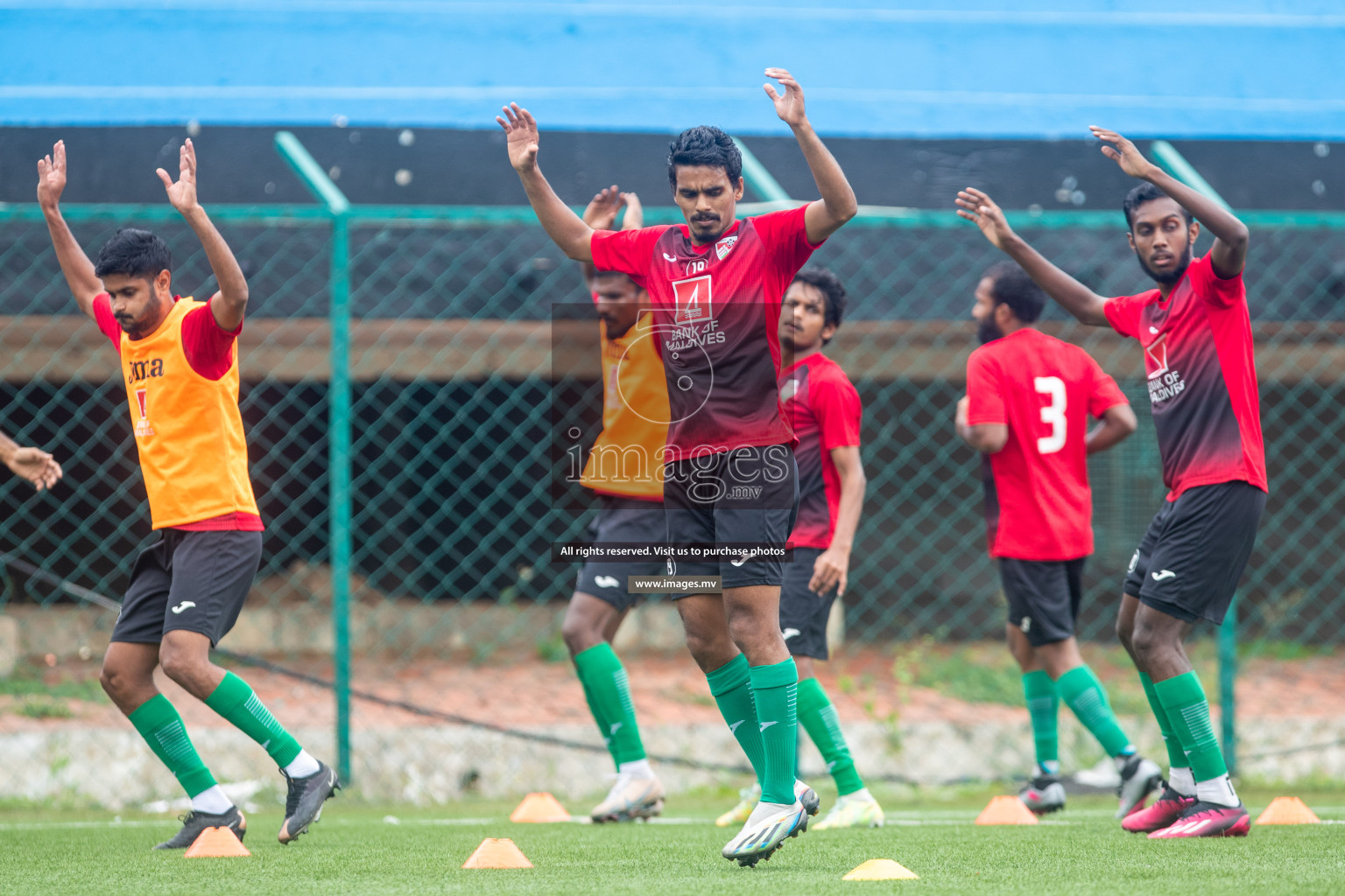 SAFF Championship training session of Team Maldives in Bangalore on Tuesday, 21st June 2023. Photos: Nausham Waheed / images.mv