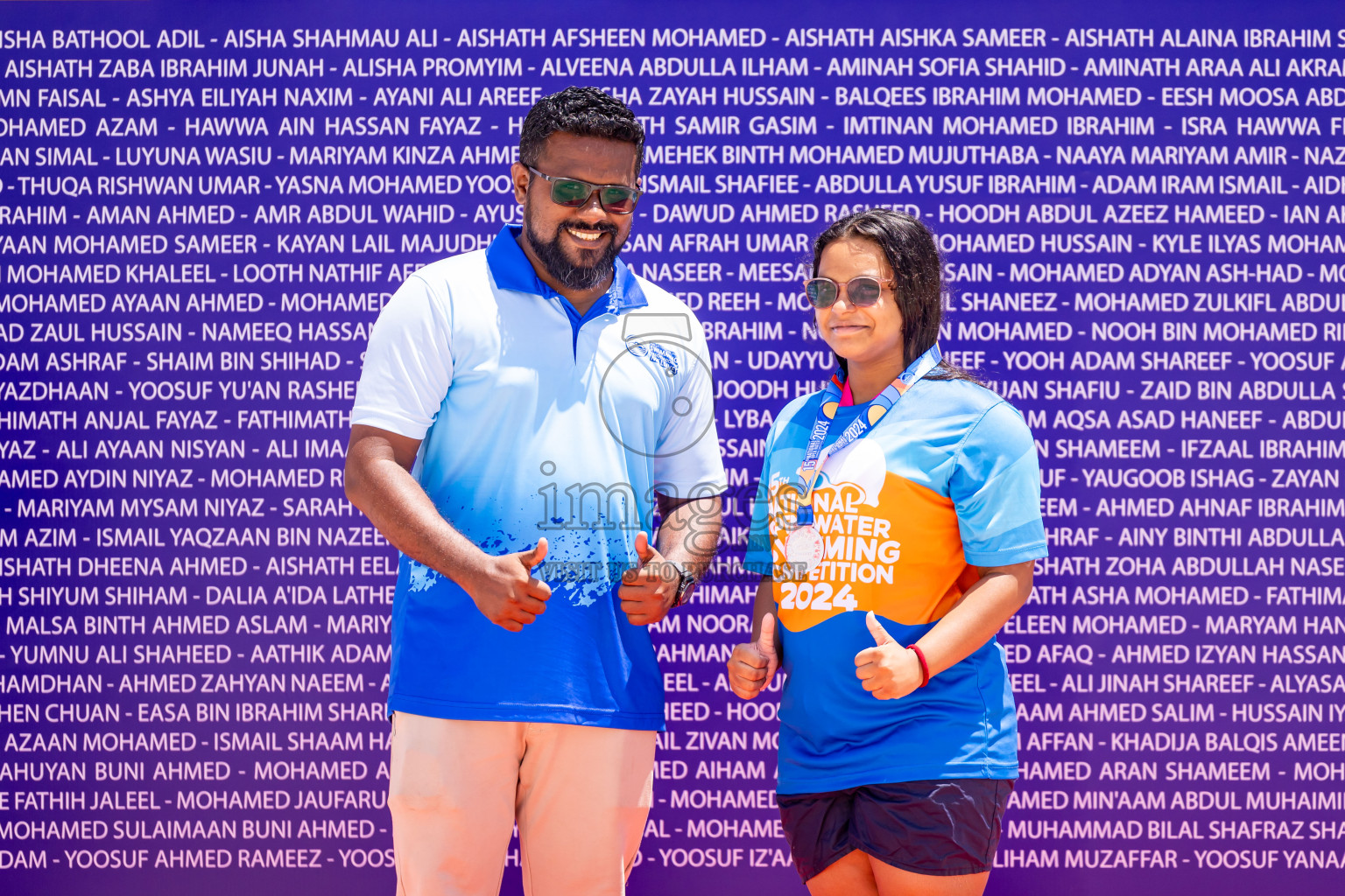 15th National Open Water Swimming Competition 2024 held in Kudagiri Picnic Island, Maldives on Saturday, 28th September 2024. Photos: Nausham Waheed / images.mv