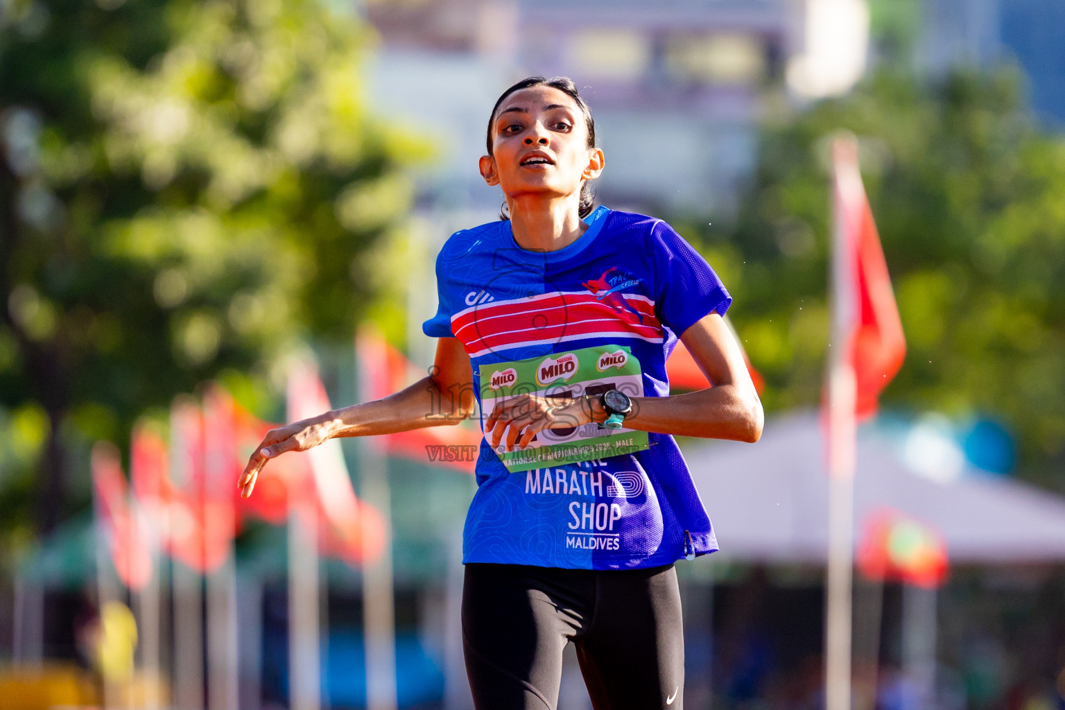 Day 3 of National Athletics Championship 2025 was held at Ekuveni Running Ground in Male', Maldives on Saturday, 16th August 2025. Photos: Nausham Waheed / images.mv