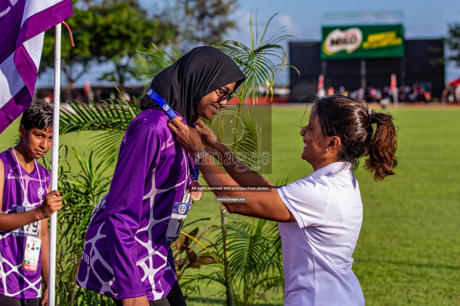 Day 5 of Inter-School Athletics Championship held in Male', Maldives on 27th May 2022. Photos by: Nausham Waheed / images.mv