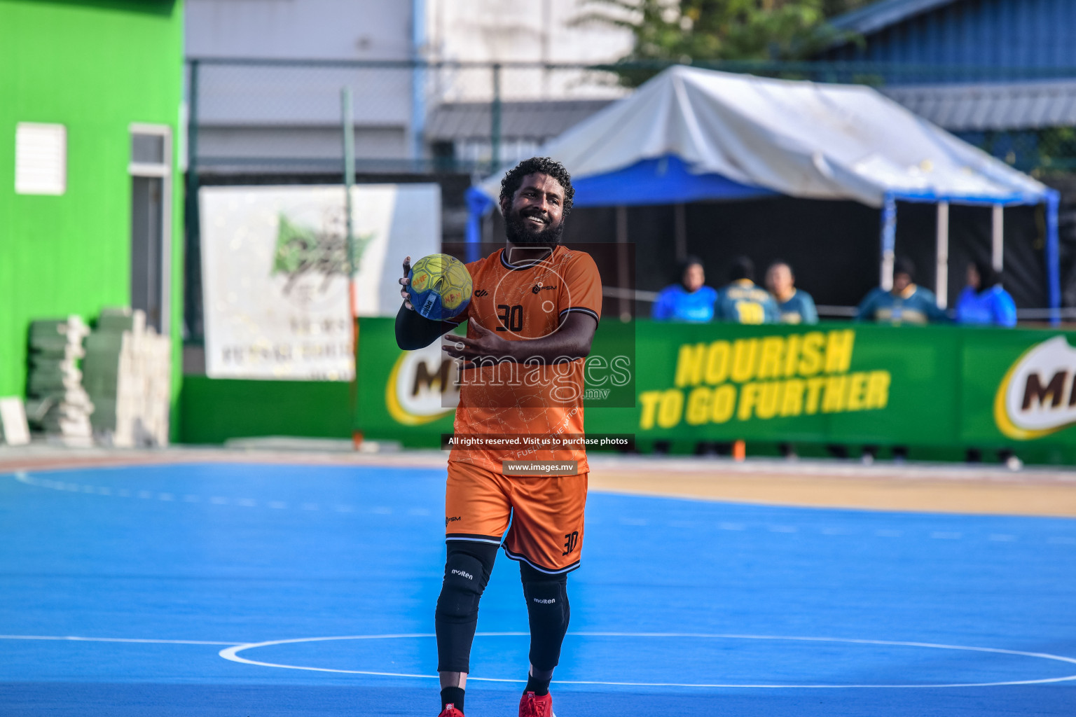 Day 6 of Milo 6th Inter Office Handball Tournament 2022 - Photos by Nausham Waheed