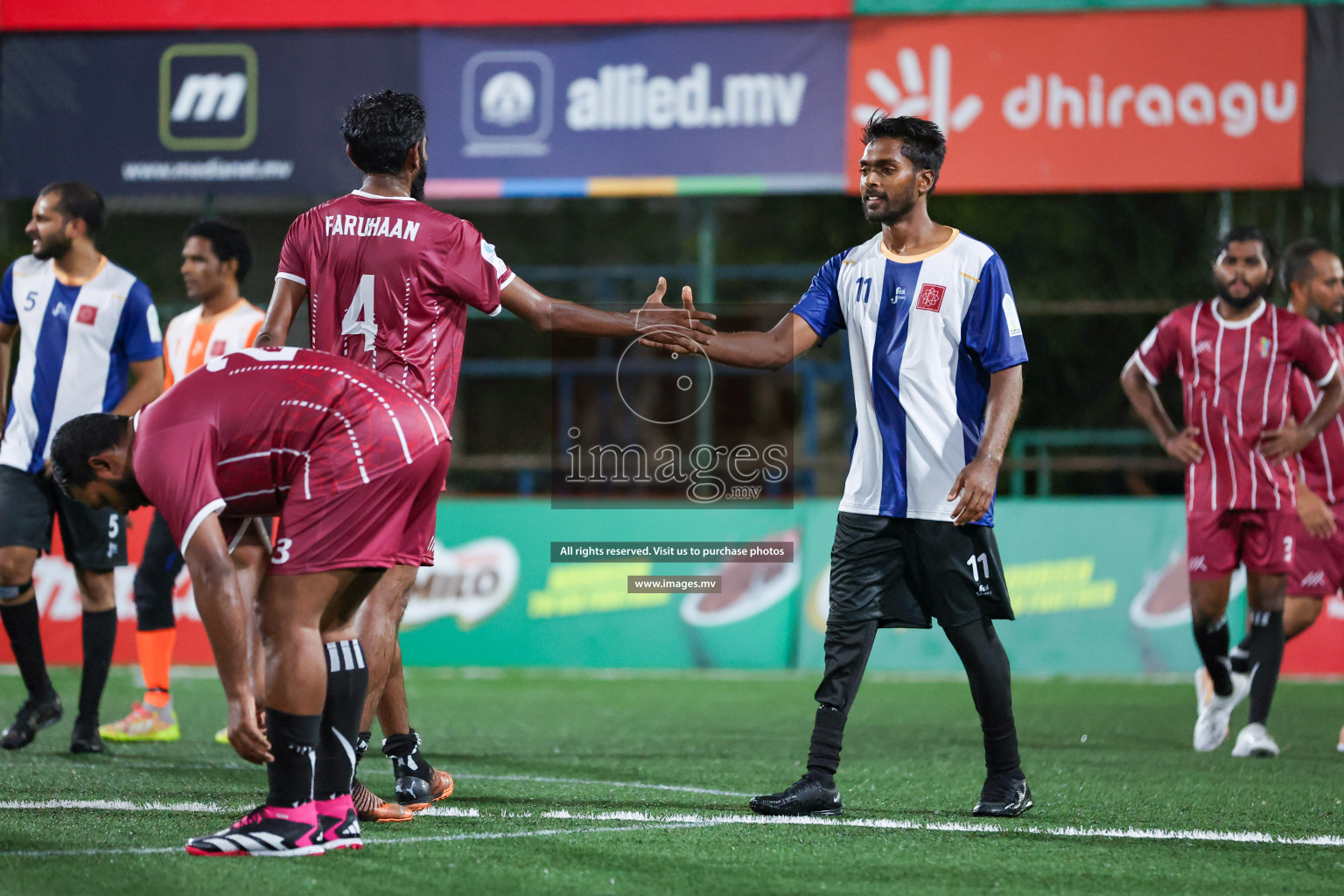 Club MYS vs Club PEMA in Club Maldives Cup Classic 2023 held in Hulhumale, Maldives, on Sunday, 16th July 2023 Photos: Nausham Waheed / images.mv