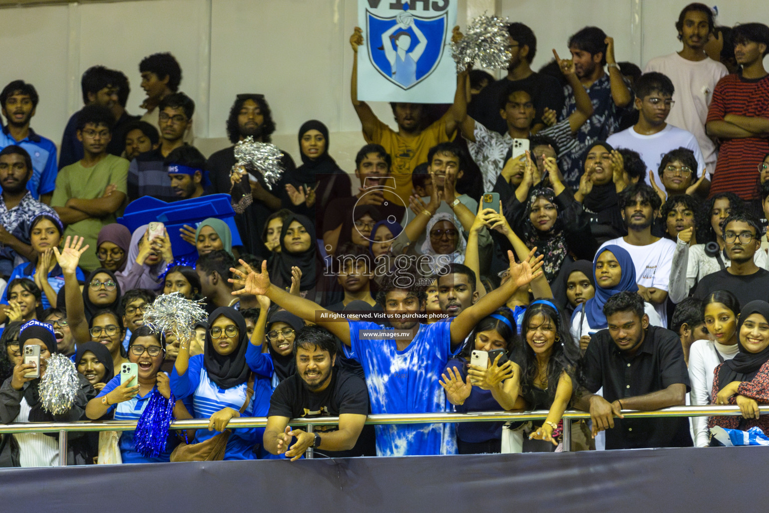 Day 11 of 24th Interschool Netball Tournament 2023 was held in Social Center, Male', Maldives on 6th November 2023. Photos: Mohamed Mahfooz Moosa / images.mv