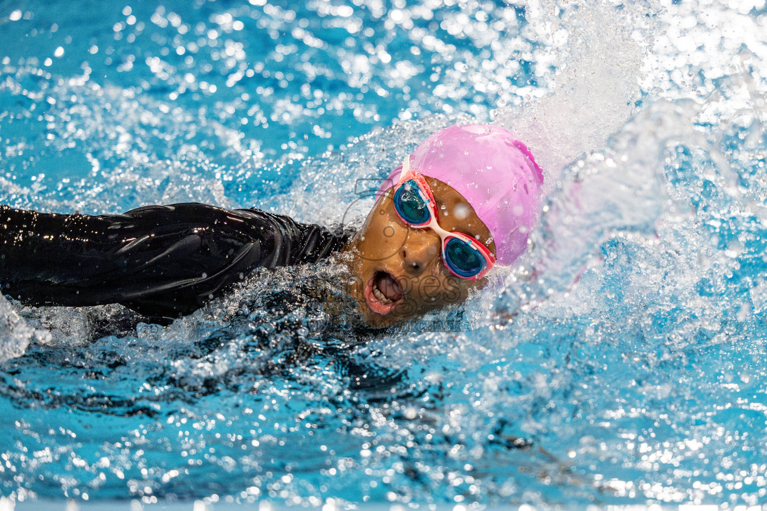 Day 4 of BML 5th National Swimming Kids Festival 2024 held in Hulhumale', Maldives on Thursday, 21st November 2024. Photos: Nausham Waheed / images.mv