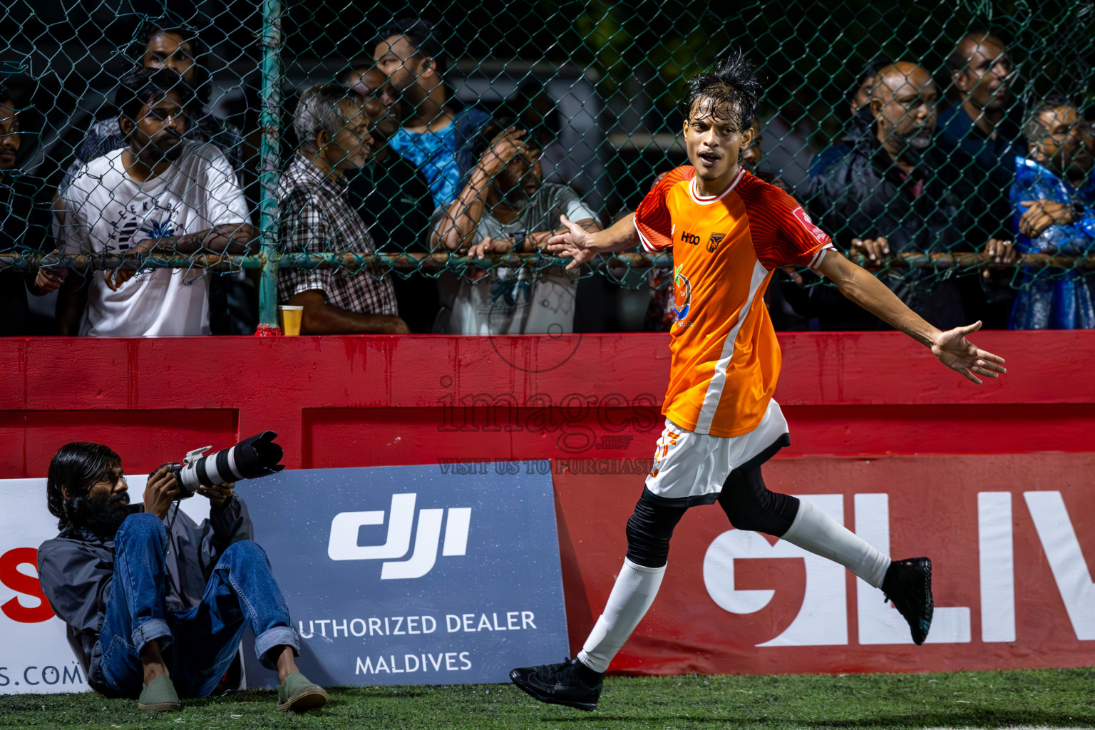 Th Hirilandhoo vs Th Omadhoo in Atoll Round Semi Final on Day 22 of Golden Futsal Challenge 2025 was held on Sunday , 26th January 2025, in Hulhumale', Maldives.
Photos: Ismail Thoriq / images.mv