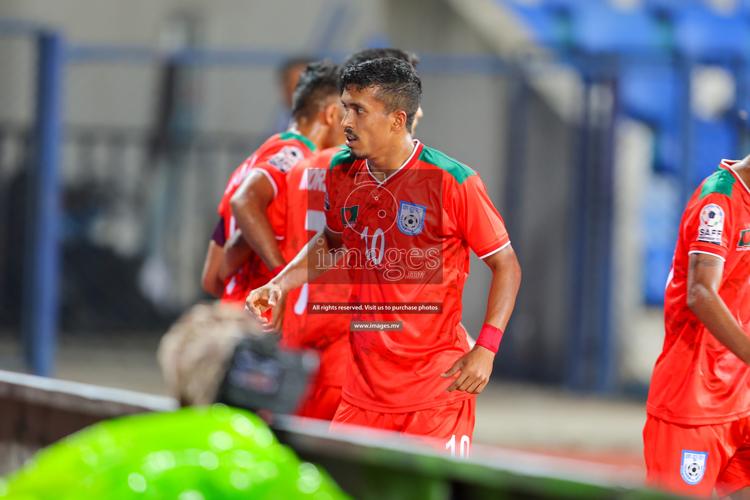 Bhutan vs Bangladesh in SAFF Championship 2023 held in Sree Kanteerava Stadium, Bengaluru, India, on Wednesday, 28th June 2023. Photos: Nausham Waheed, Hassan Simah / images.mv