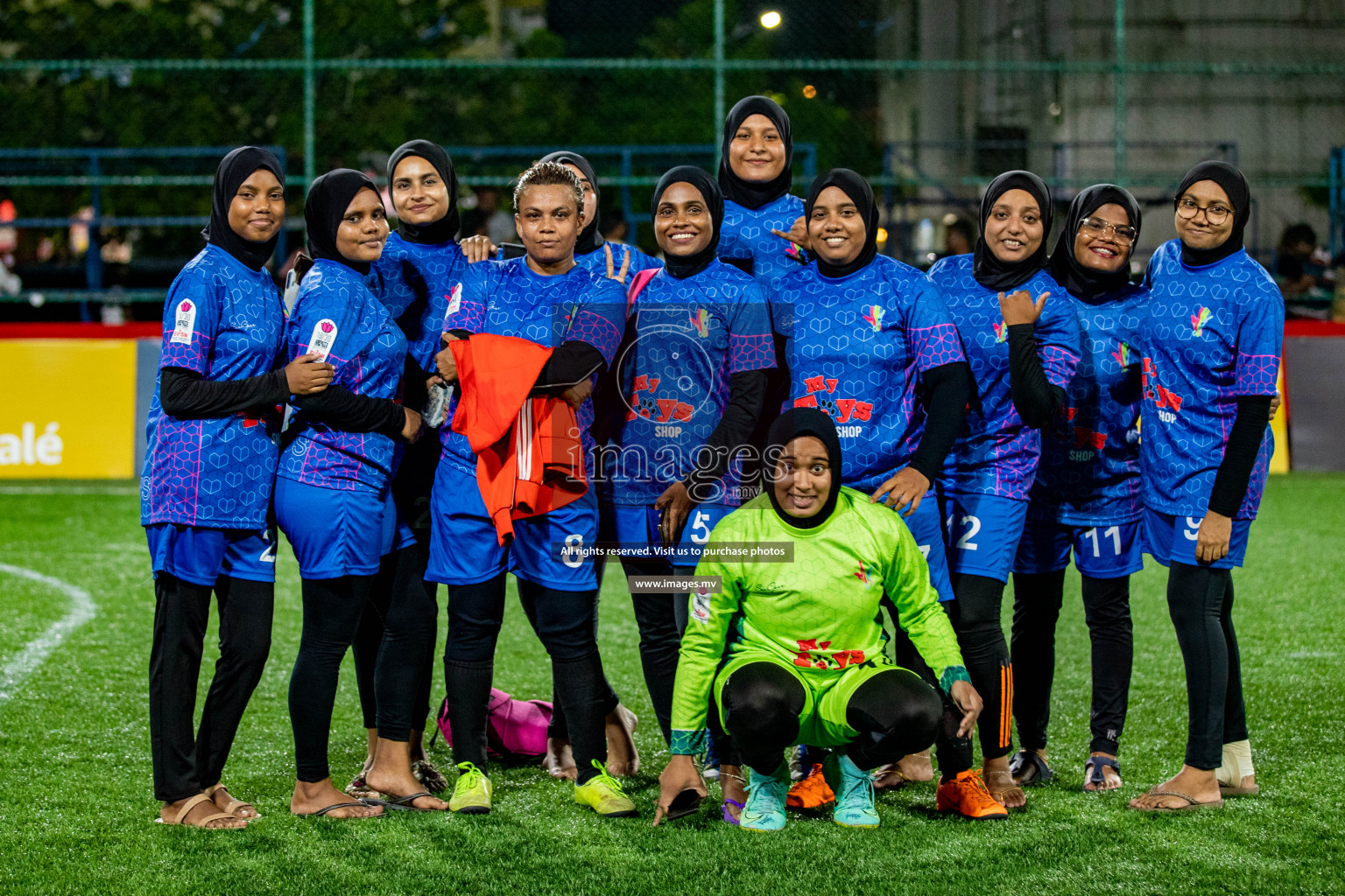 MPL vs Club MYS in Eighteen Thirty Women's Futsal Fiesta 2022 was held in Hulhumale', Maldives on Monday, 21st October 2022. Photos: Hassan Simah / images.mv