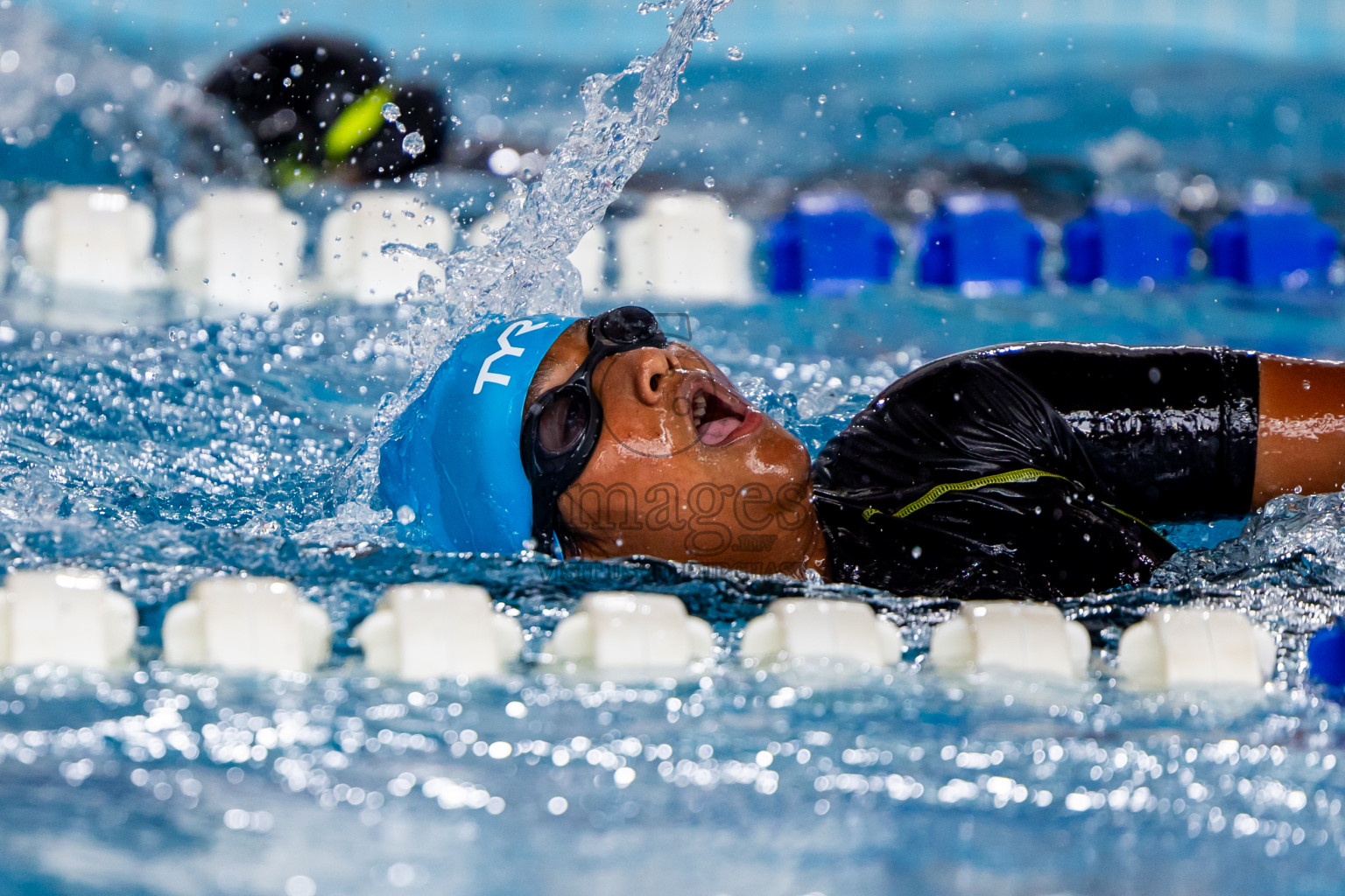 Day 3 of 20th BMLInter-school Swimming Competition 2024 held in Hulhumale', Maldives on Monday, 14th October 2024. Photos: Nausham Waheed / images.mv