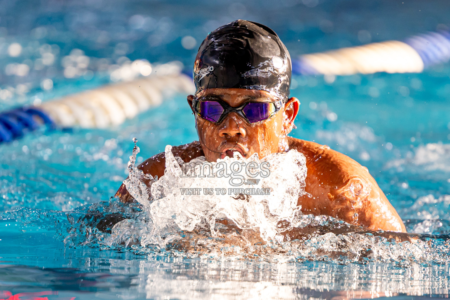 Day 1 of National Swimming Championship 2024 held in Hulhumale', Maldives on Friday, 13th December 2024. Photos: Nausham Waheed / images.mv