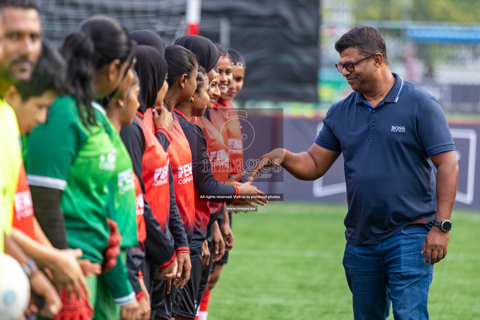 MPL vs Team Fenaka in Eighteen Thirty Women's Futsal Fiesta 2022 was held in Hulhumale', Maldives on Wednesday, 12th October 2022. Photos: Ismail Thoriq / images.mv