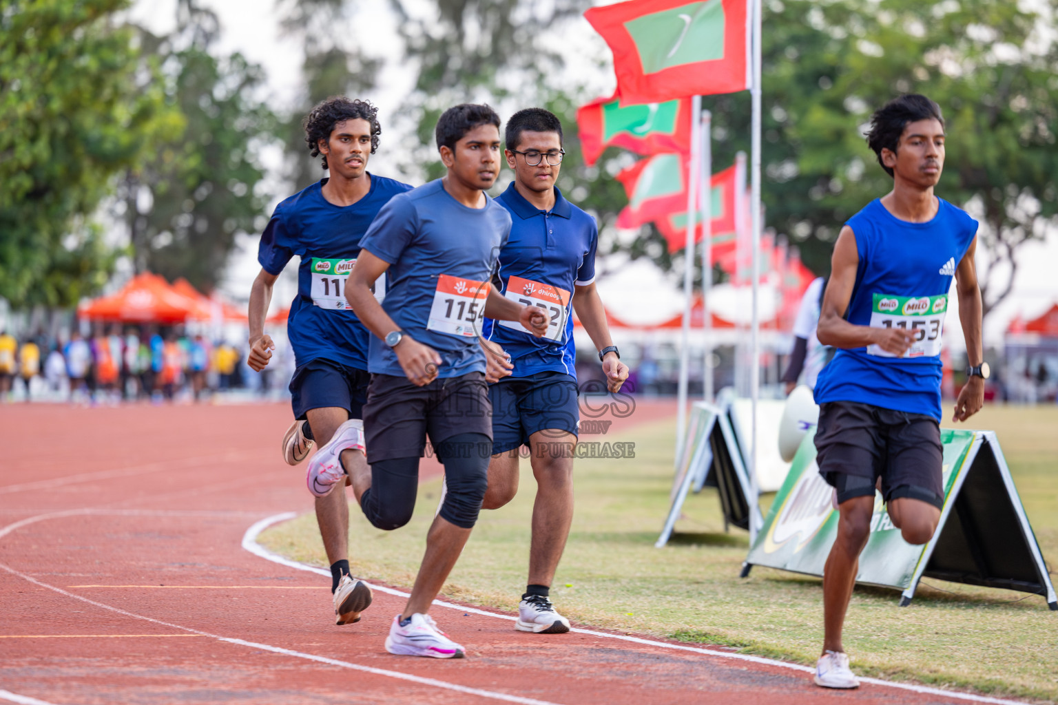 Day 1 of Inter-school Athletics Championship 2025 held in Ekuveni Synthetic Track, Male', Maldives on Monday, 06th October 2025. Photos by: Ismail Thoriq / Images.mv