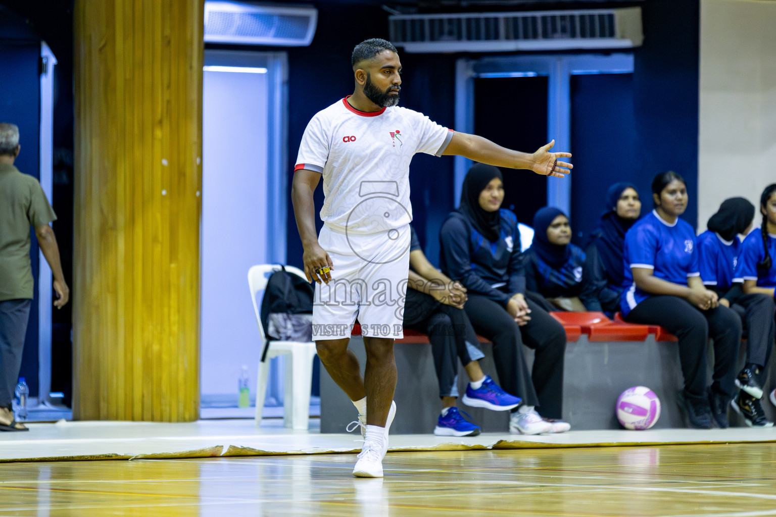Day 1 of Inter-School Netball Tournament 2025 was held in Social Center Indoor Hall on Saturday, 18th October 2025. Photos: Areef Adam / images.mv