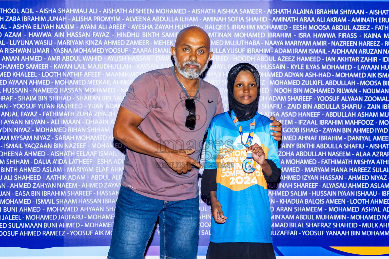 15th National Open Water Swimming Competition 2024 held in Kudagiri Picnic Island, Maldives on Saturday, 28th September 2024. Photos: Nausham Waheed / images.mv