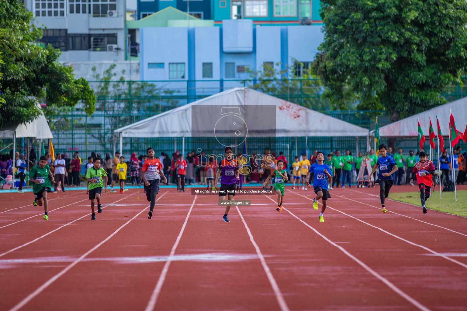 Day 1 of Inter-School Athletics Championship held in Male', Maldives on 22nd May 2022. Photos by: Maanish / images.mv