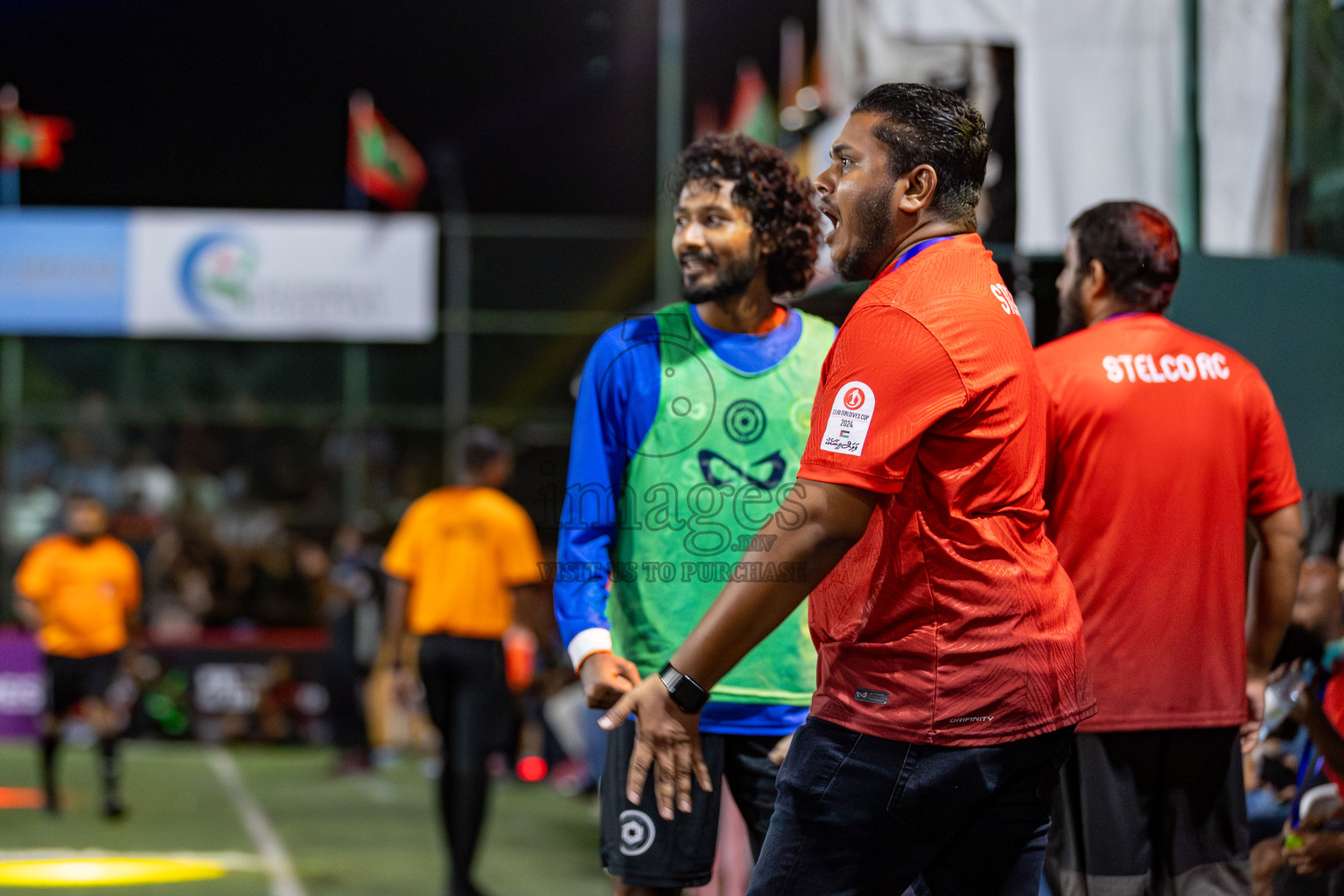 WAMCO vs STELCO RC in the Semi Finals of Club Maldives Cup 2024 held in Rehendi Futsal Ground, Hulhumale', Maldives on Monday, 14th October 2024. 
Photos: Hassan Simah / images.mv