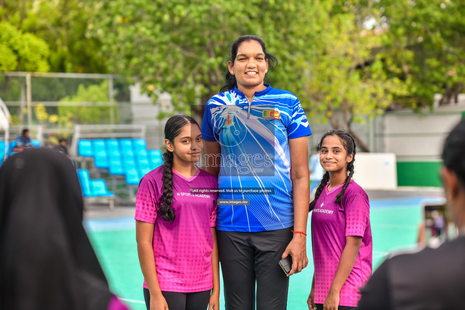 Day 11 of Junior Netball Championship 2022 held in Male', Maldives. Photos by Nausham Waheed