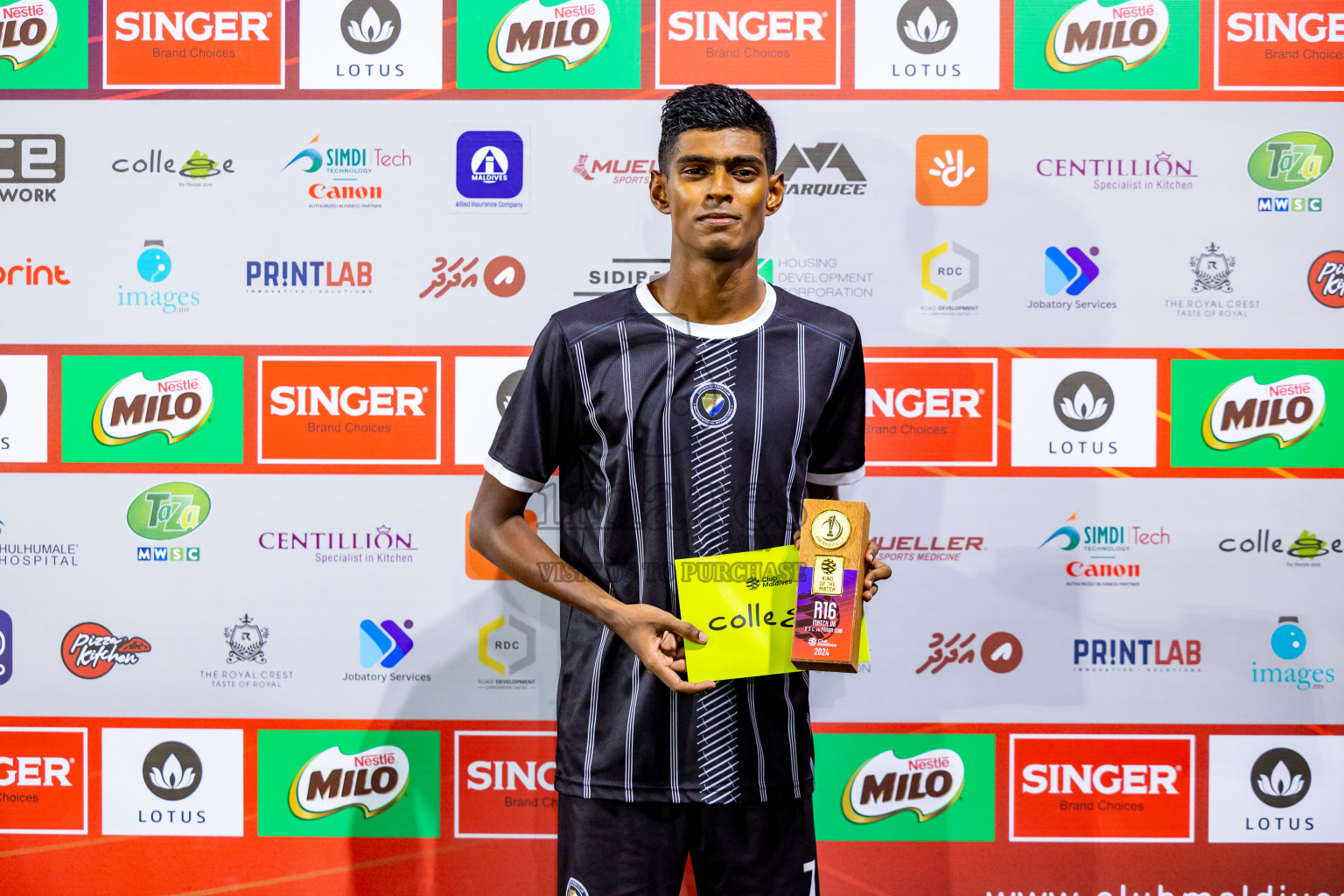 DSC vs Prison Club in Round of 16 of Club Maldives Cup 2024 held in Rehendi Futsal Ground, Hulhumale', Maldives on Tuesday, 8th October 2024. Photos: Nausham Waheed / images.mv