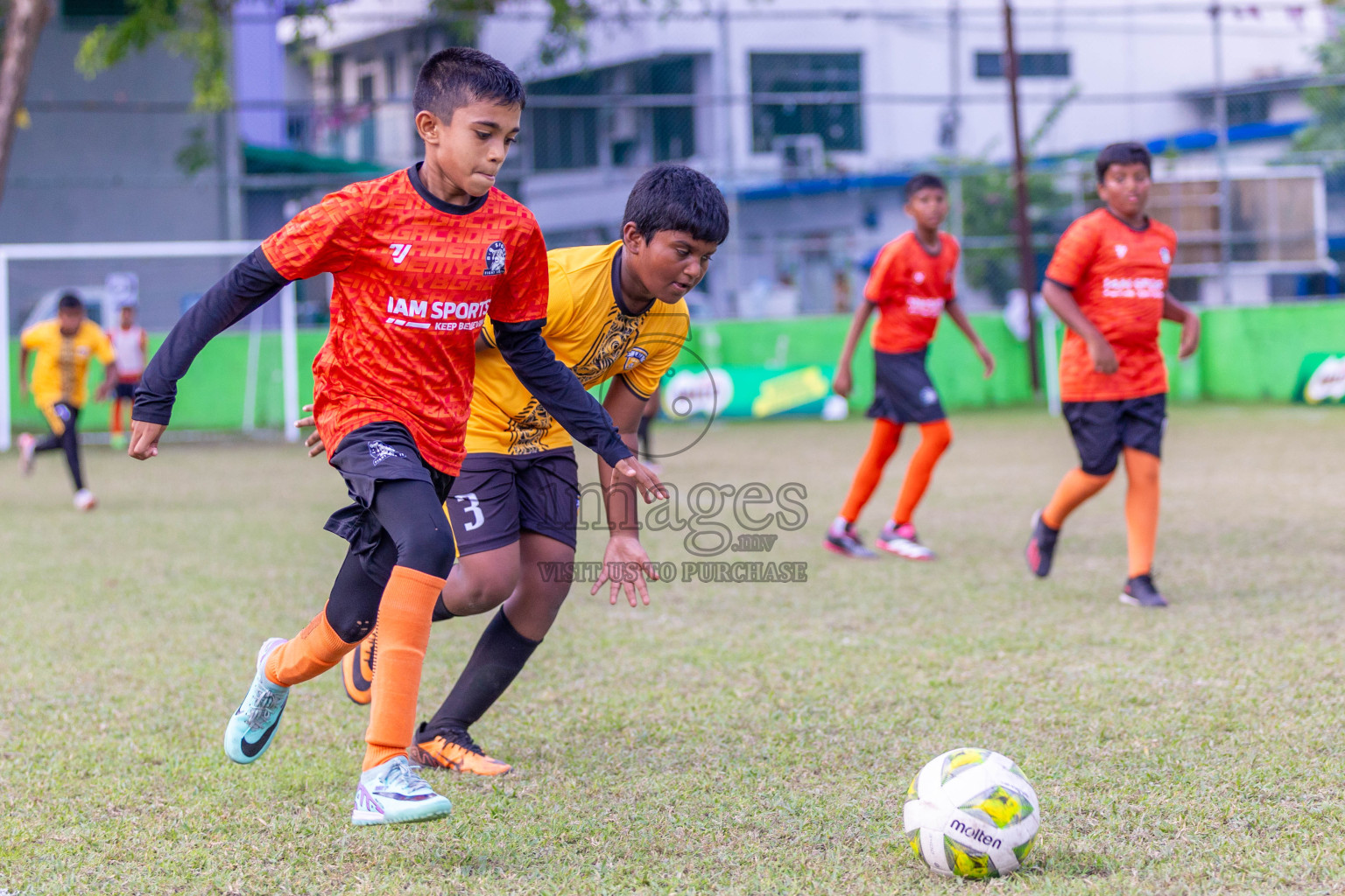 Day 2  of MILO Academy Championship 2024 - U12 was held at Henveiru Grounds in Male', Maldives on Thursday, 5th July 2024. Photos: Shuu Abdul Sattar / images.mv