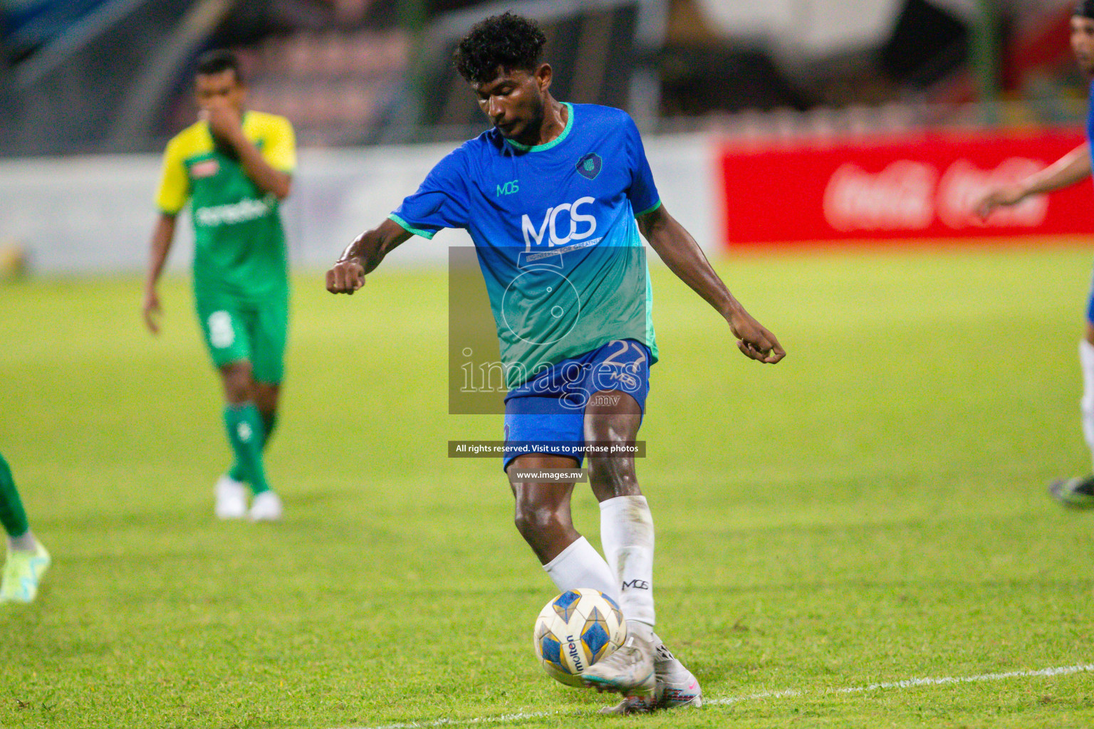 President's Cup 2023 Semi Final - Maziya Sports & Recreation vs Super United Sports, held in National Football Stadium, Male', Maldives  Photos: Mohamed Mahfooz Moosa/ Images.mv