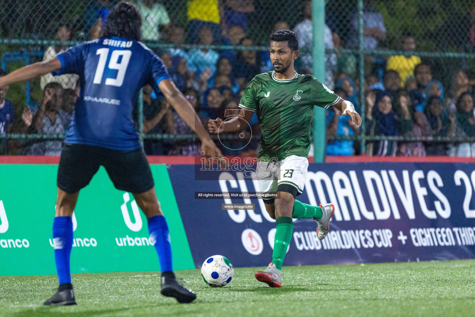 POSC vs Team Khaarijee in Quarter Finals of Club Maldives Cup Classic 2023 held in Hulhumale, Maldives, on Friday, 11th August 2023 Photos: Ismail Thoriq, Nausham Waheed / images.mv