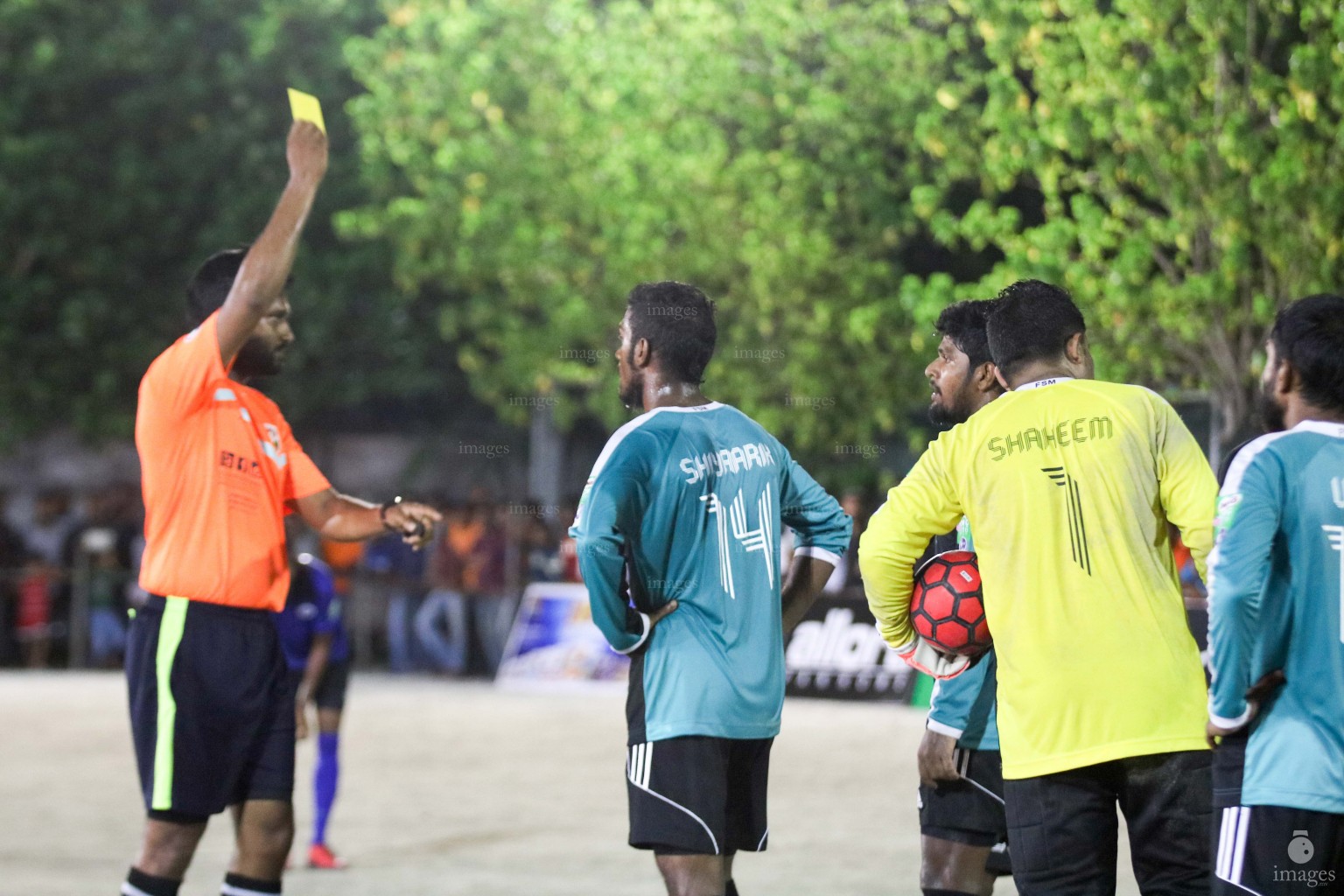 Milo Club Maldives Cup opening ceremony and opening matches in Male', Maldives, Thursday, March. 24, 2016. (Images.mv Photo/ Hussain Sinan).