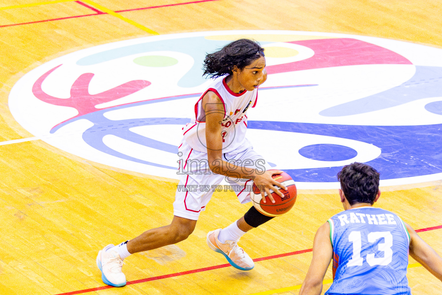 Maldives vs India in Day 2 of Under 16 Asian Cup SABA Qualifiers 2025 was held in Social Center, Male', Maldives on Friday, 13th June 2025. Photos: Nausham Waheed / images.mv