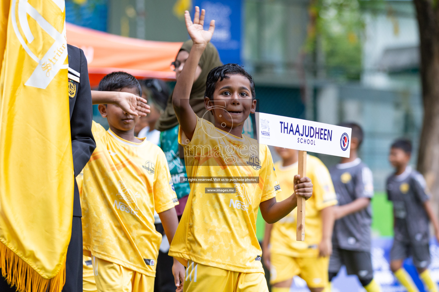 Day 1 of Nestle kids football fiesta, held in Henveyru Football Stadium, Male', Maldives on Wednesday, 11th October 2023 Photos: Nausham Waheed Images.mv