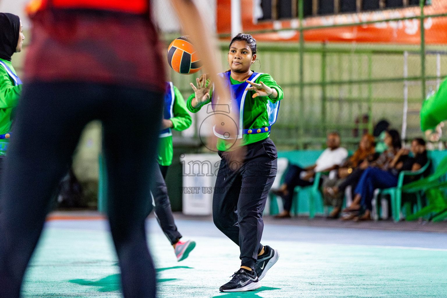 Day 3 of 23rd Netball Association Championship was held in Ekuveni Netball Court at Male', Maldives on Saturday, 27th April 2024. Photos: Nausham Waheed / images.mv