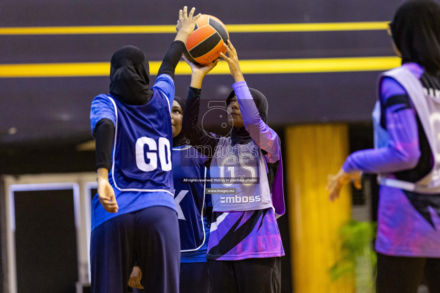 Day5 of 24th Interschool Netball Tournament 2023 was held in Social Center, Male', Maldives on 31st October 2023. Photos: Nausham Waheed / images.mv