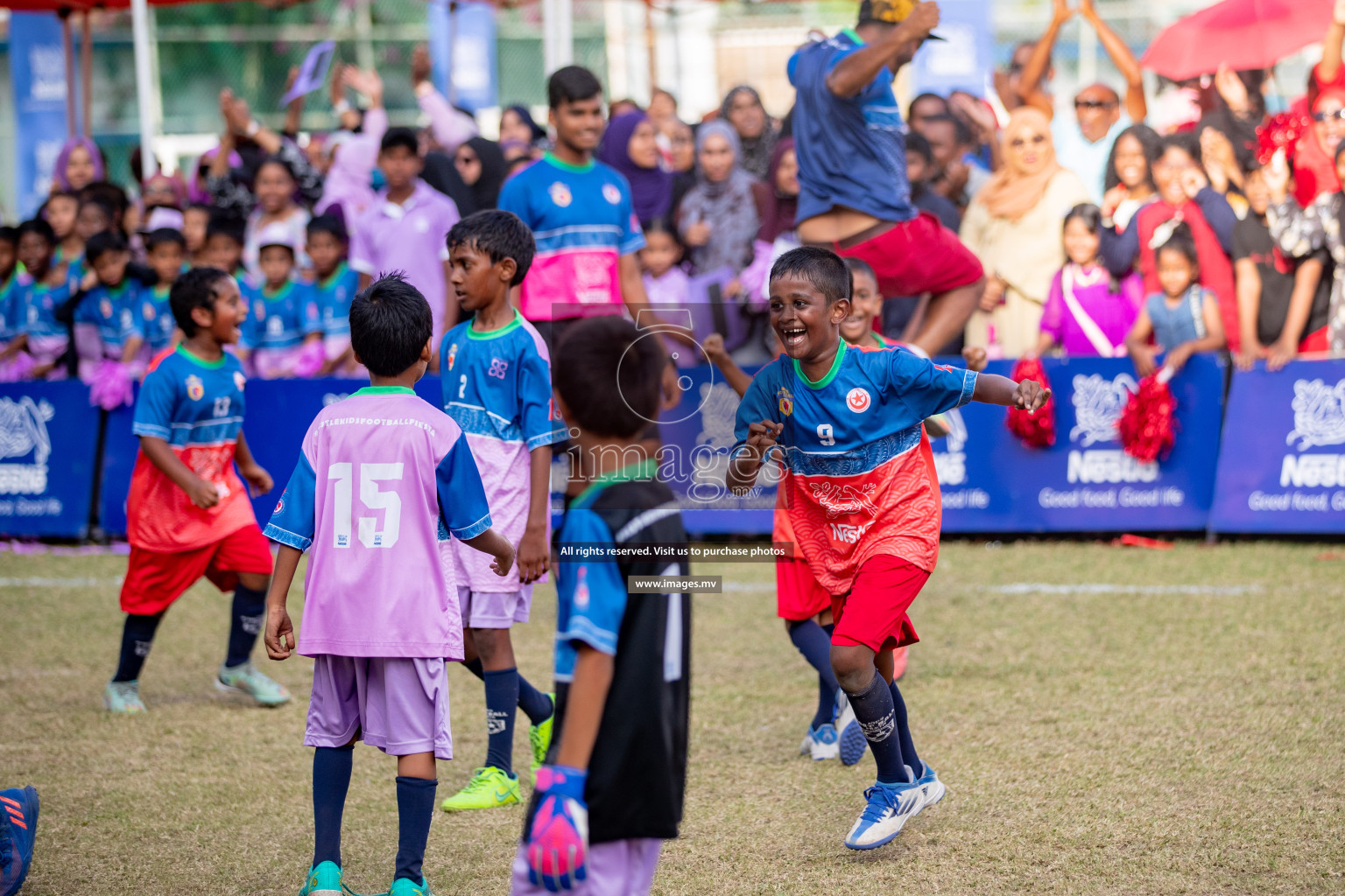 Finals & Closing Ceremony of Nestlé Kids Football Fiesta 2023 held in Male', Maldives on 25 February 2023