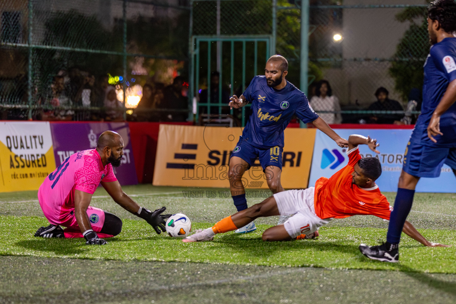 Club Immigration vs Dhiraagu
 in Club Maldives Cup 2024 held in Rehendi Futsal Ground, Hulhumale', Maldives on Tuesday, 24th September 2024. 
Photos: Hassan Simah / images.mv