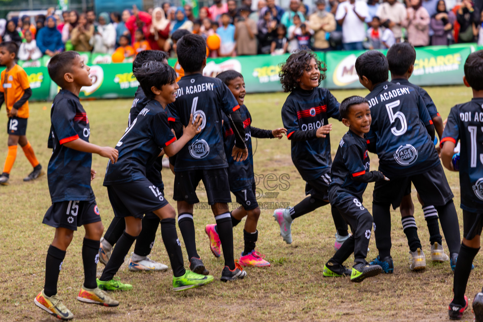 Day 3 of MILO SVAM Juniors 2025 (U-8) was held at Henveiru Stadium in Male', Maldives on Saturday, 28th June 2025. Photos: Ismail Thoriq / images.mv
