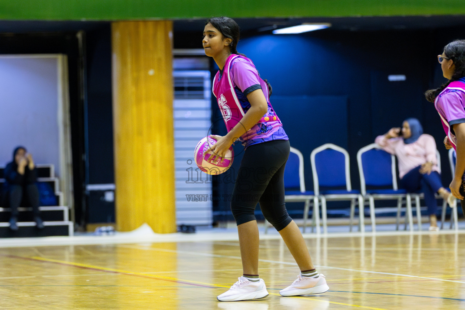 Netkids B vs N Sports academy B (U13) in Day 1 of 3rd Junior Championship - Netball association of Maldives, held at Social Center on 19th January 2025 . Photos by Shuu Abdul Sattar / Images.mv