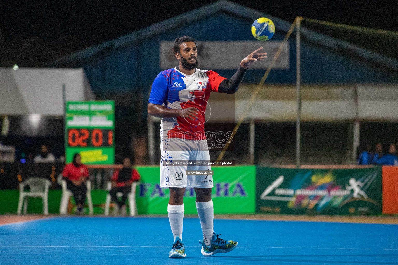 Day 8 of 6th MILO Handball Maldives Championship 2023, held in Handball ground, Male', Maldives on 27th May 2023 Photos: Nausham Waheed/ Images.mv