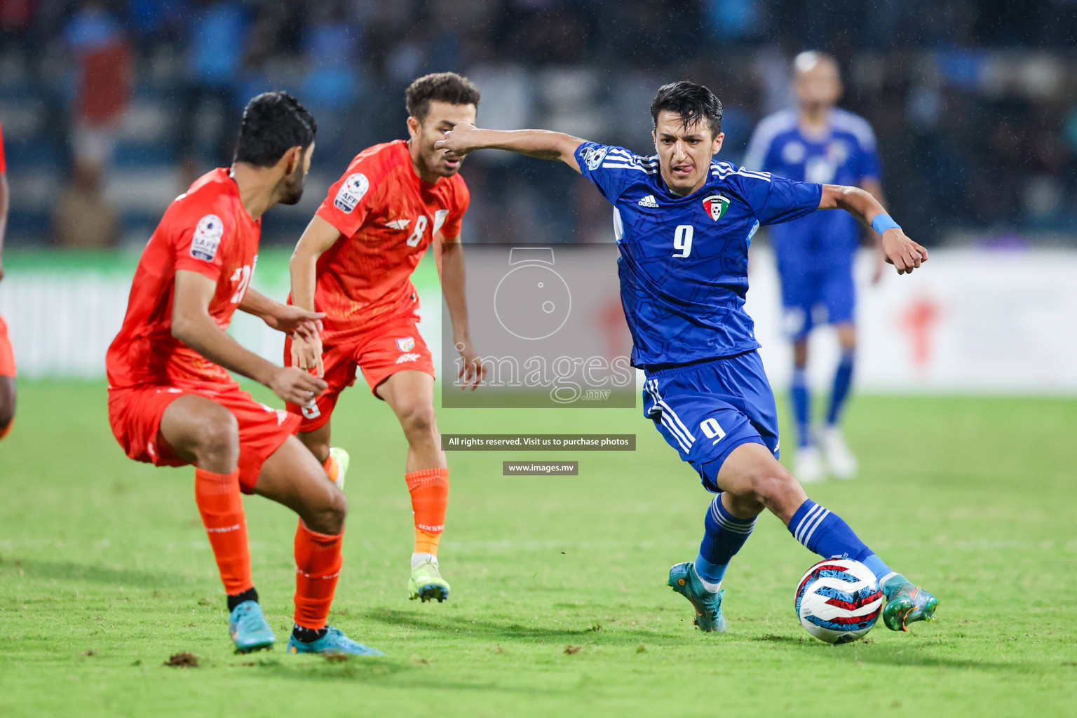 Kuwait vs India in the Final of SAFF Championship 2023 held in Sree Kanteerava Stadium, Bengaluru, India, on Tuesday, 4th July 2023. Photos: Nausham Waheed / images.mv