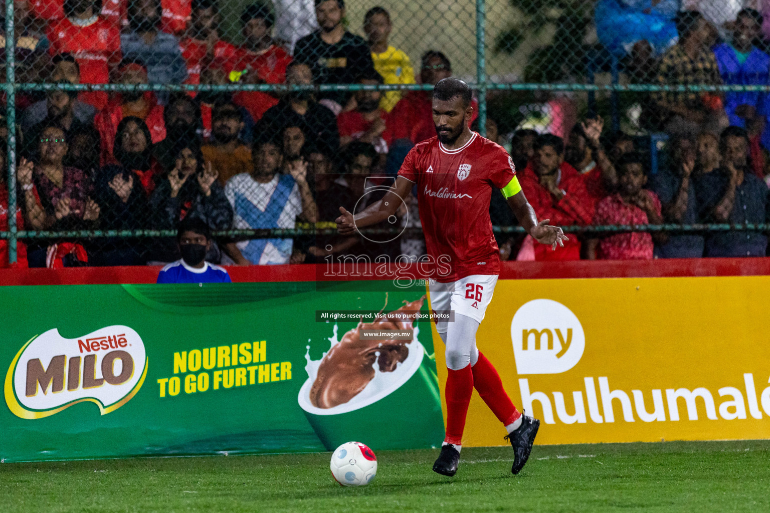 Team MCC vs Maldivian in Club Maldives Cup 2022 was held in Hulhumale', Maldives on Thursday, 13th October 2022. Photos: Ismail Thoriq/ images.mv