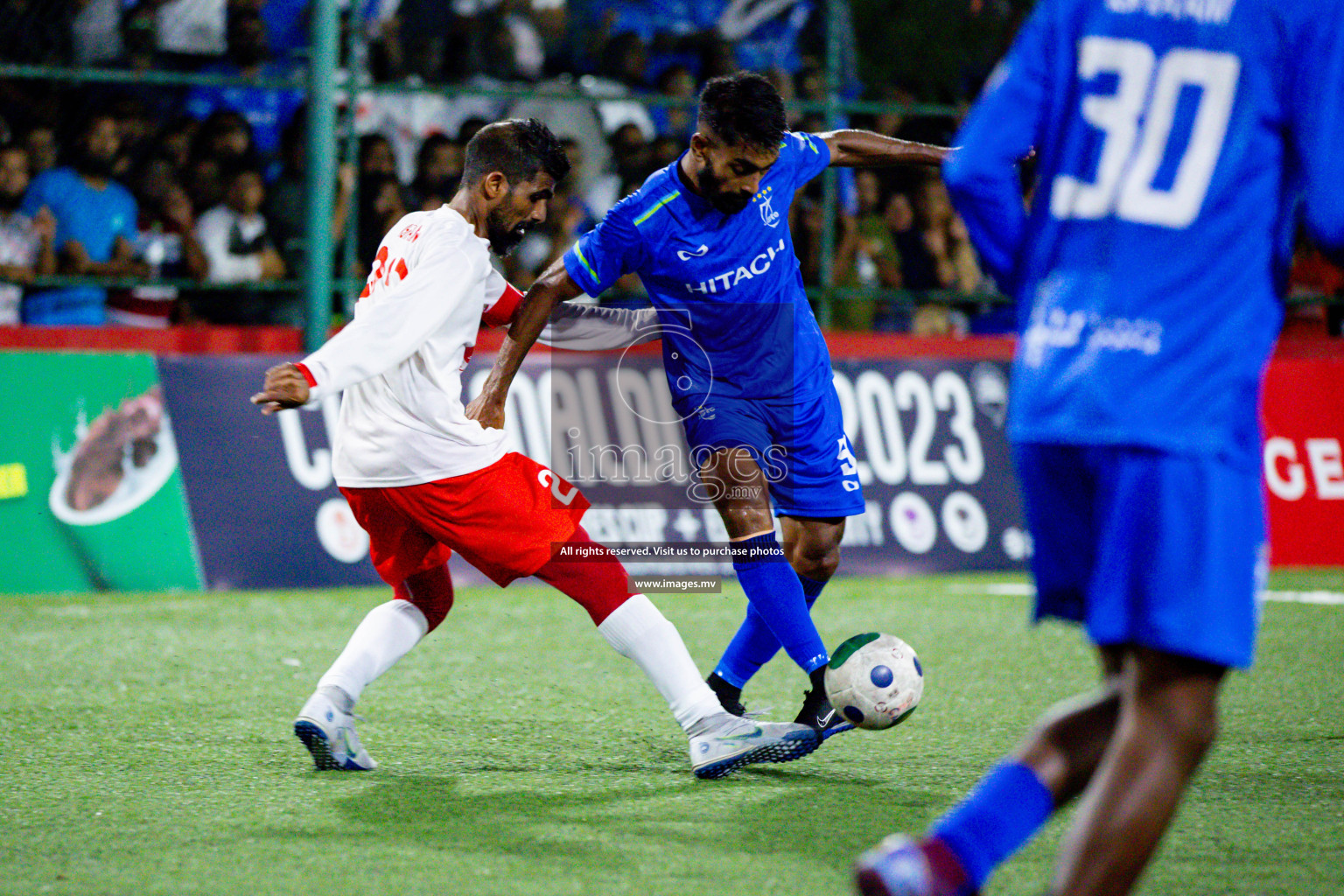 STO RC vs United BML in Club Maldives Cup 2023 held in Hulhumale, Maldives, on Saturday, 22nd July 2023 Photos: Hassan Simah/ images.mv