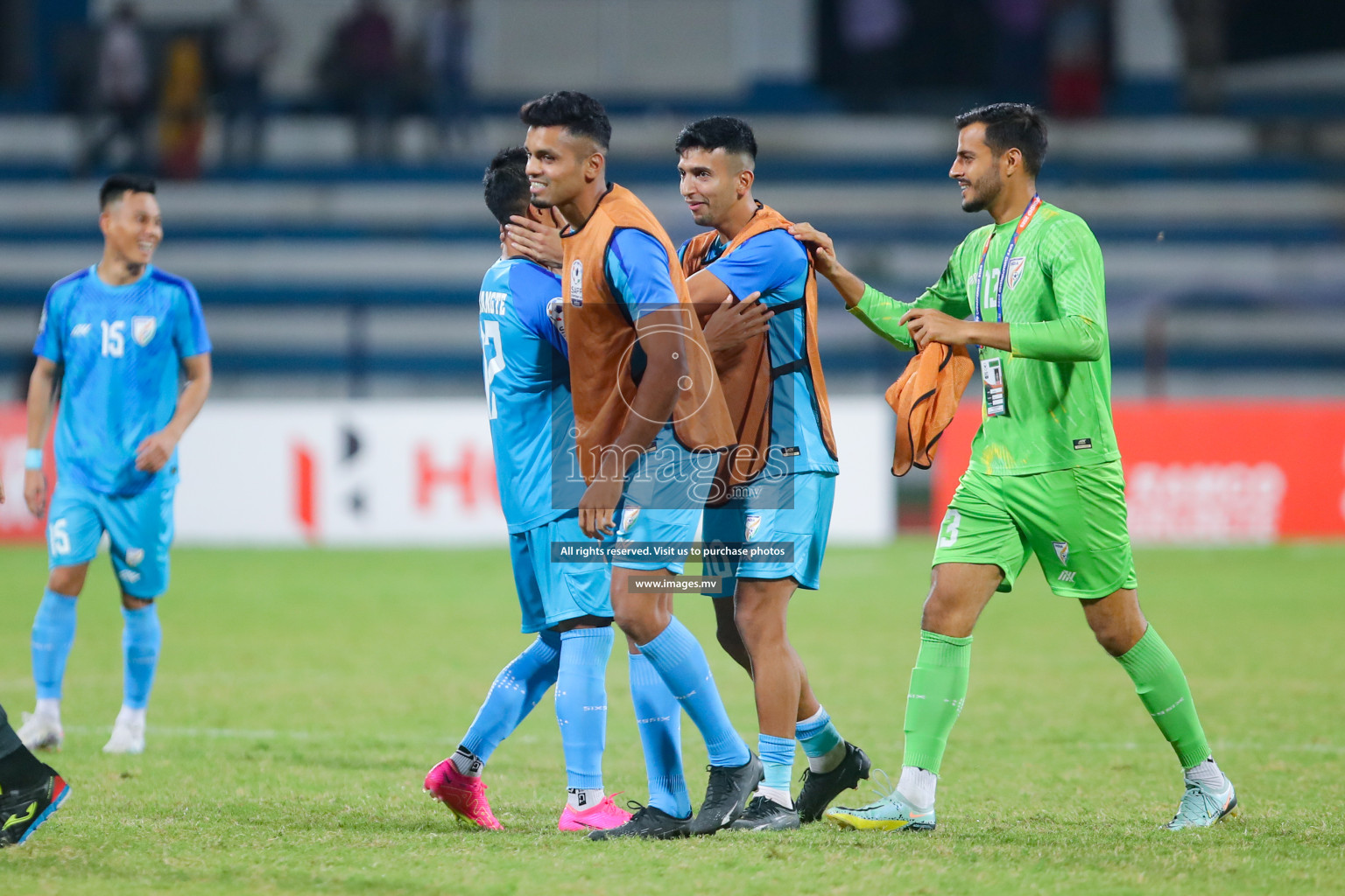 Lebanon vs India in the Semi-final of SAFF Championship 2023 held in Sree Kanteerava Stadium, Bengaluru, India, on Saturday, 1st July 2023. Photos: Nausham Waheed, Hassan Simah / images.mv