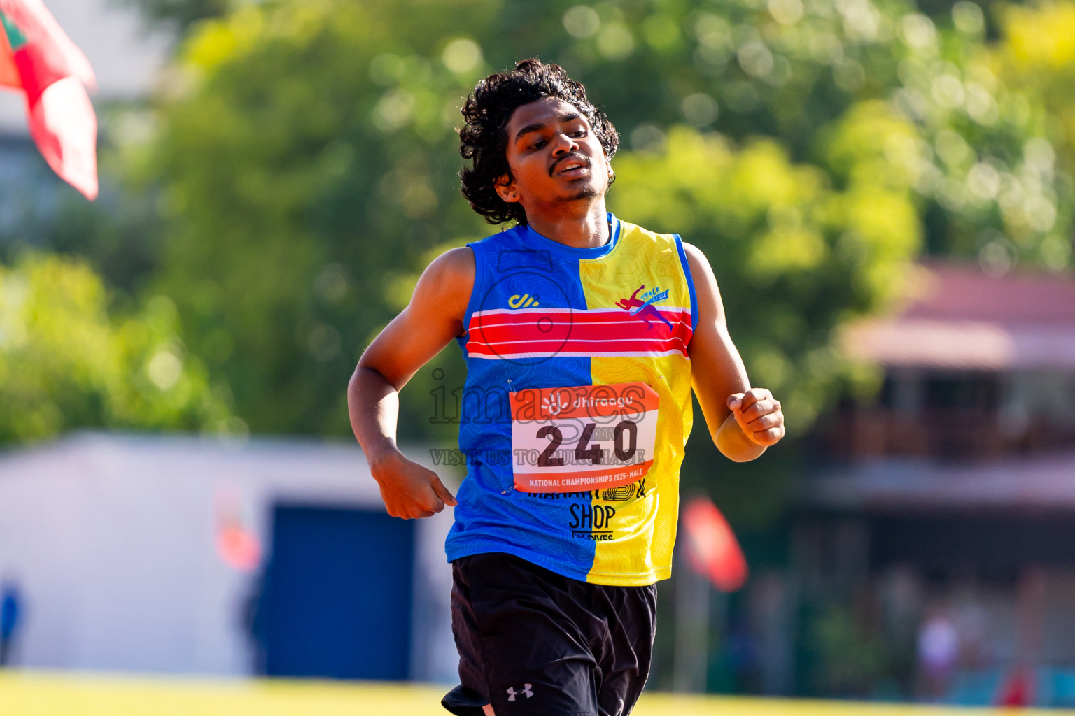 Day 3 of National Athletics Championship 2025 was held at Ekuveni Running Ground in Male', Maldives on Saturday, 16th August 2025. Photos: Nausham Waheed / images.mv