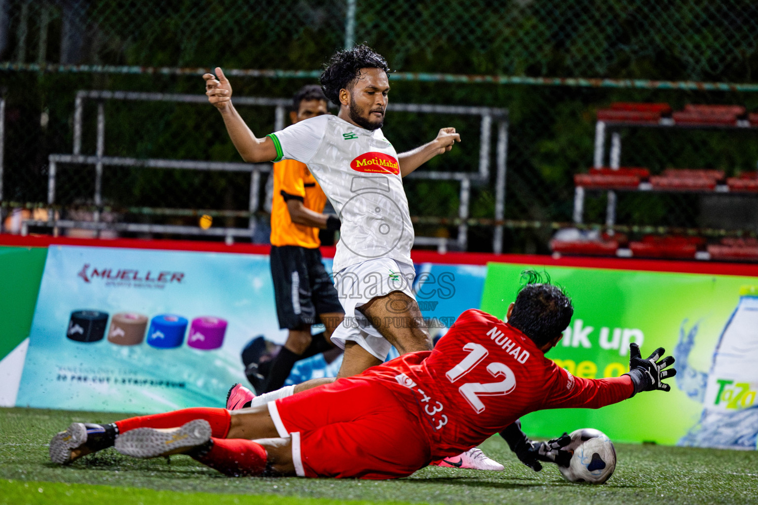 TEAM BADHAHI vs AGRI in Club Maldives Classic 2024 held in Rehendi Futsal Ground, Hulhumale', Maldives on Saturday, 7th September 2024. Photos: Nausham Waheed / images.mv