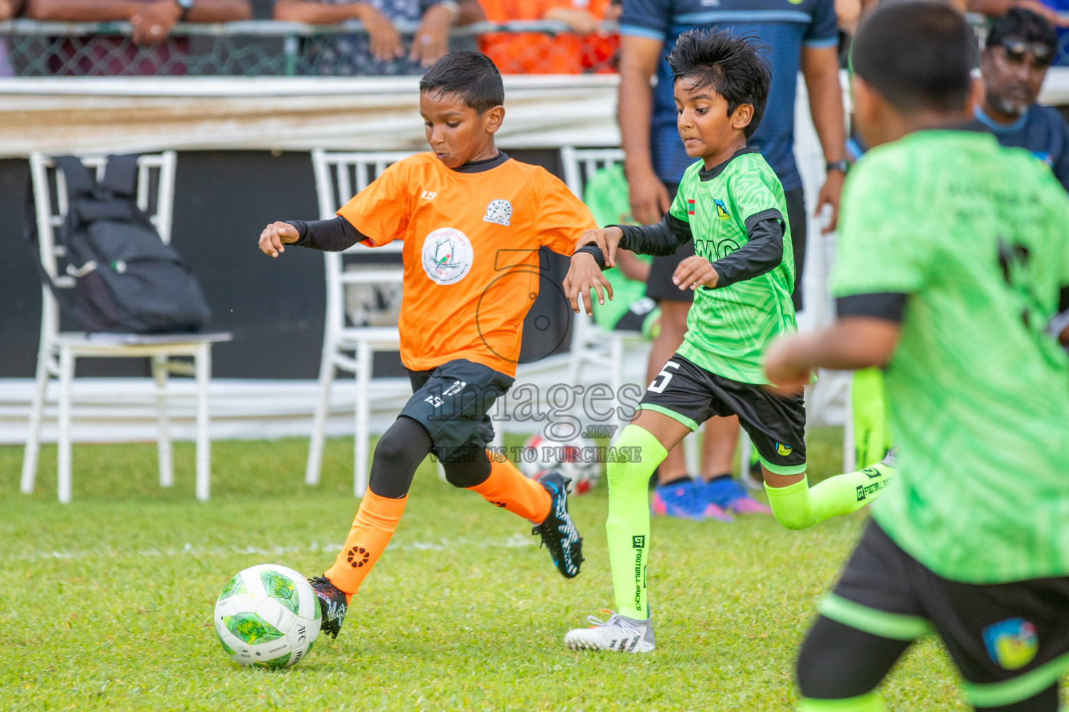 Day 2 of Under 10 MILO Academy Championship 2024 was held at National Stadium in Male', Maldives on Friday, 27th April 2024. Photos: Mohamed Mahfooz Moosa / images.mv