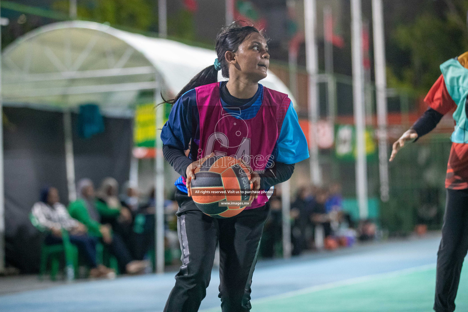 Day 7 of 20th Milo National Netball Tournament 2023, held in Synthetic Netball Court, Male', Maldives on 5th June 2023 Photos: Nausham Waheed/ Images.mv