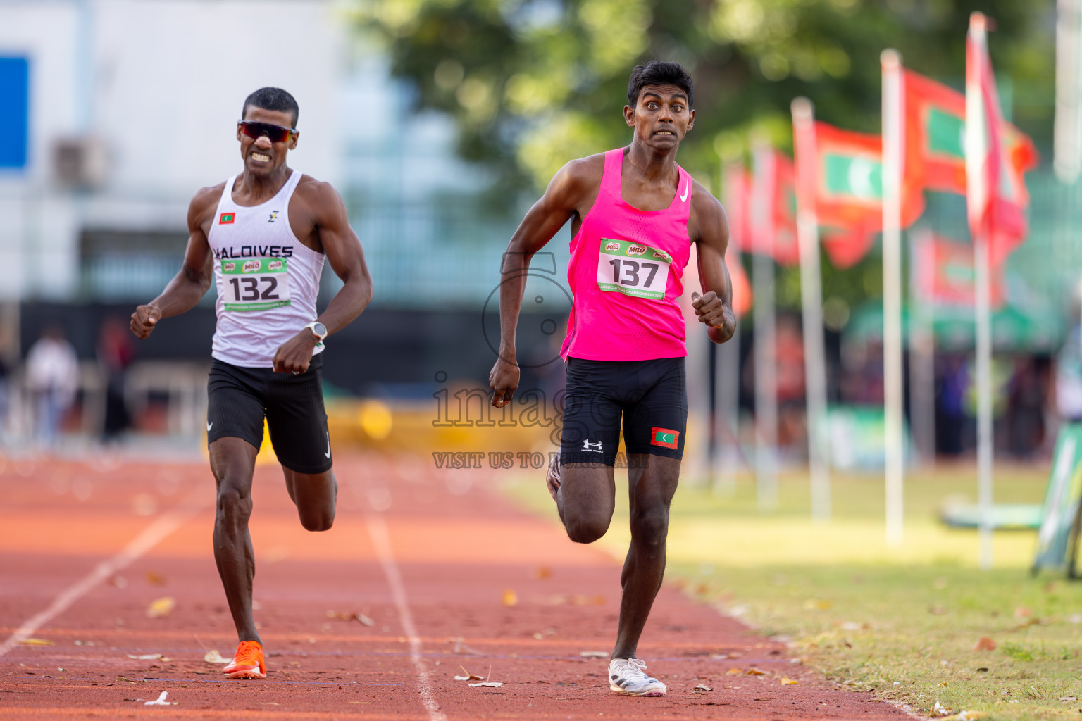 Day 3 of 12th Milo Association Championships was held in Ekuveni Track at Male', Maldives on Saturday, 26th April 2025. Photos: Ismail Thoriq / images.mv