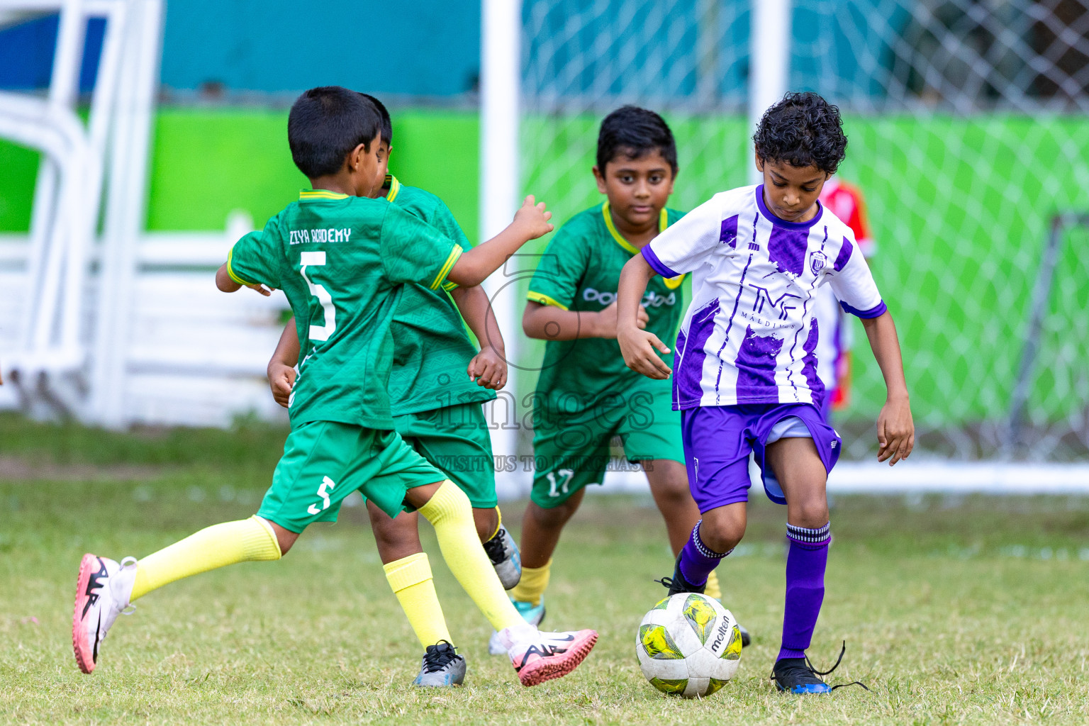 Day 1 of MILO SVAM Juniors 2025 (U-8) was held at Henveiru Stadium in Male', Maldives on Thursday, 26th June 2025. Photos: Mohamed Mahfooz Moosa / images.mv