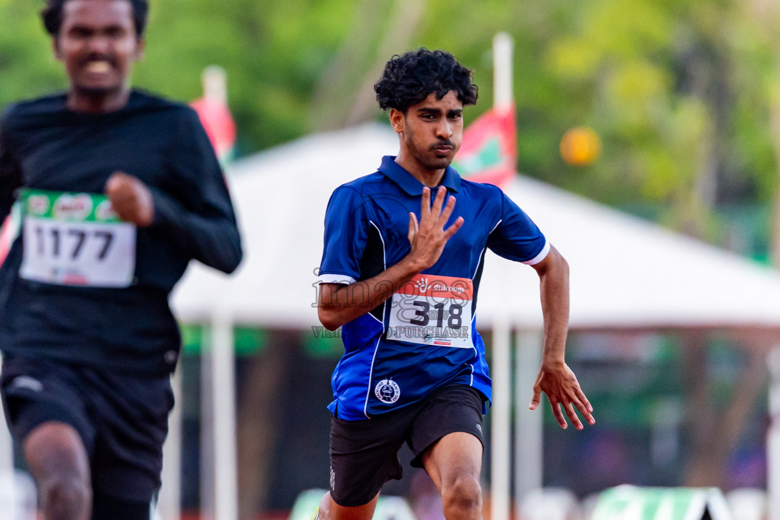 Day 2 of Inter-school Athletics Championship 2025 held in Ekuveni Synthetic Track, Male', Maldives on Tuesday, 07th October 2025. Photos by: Nausham Waheed / Images.mv