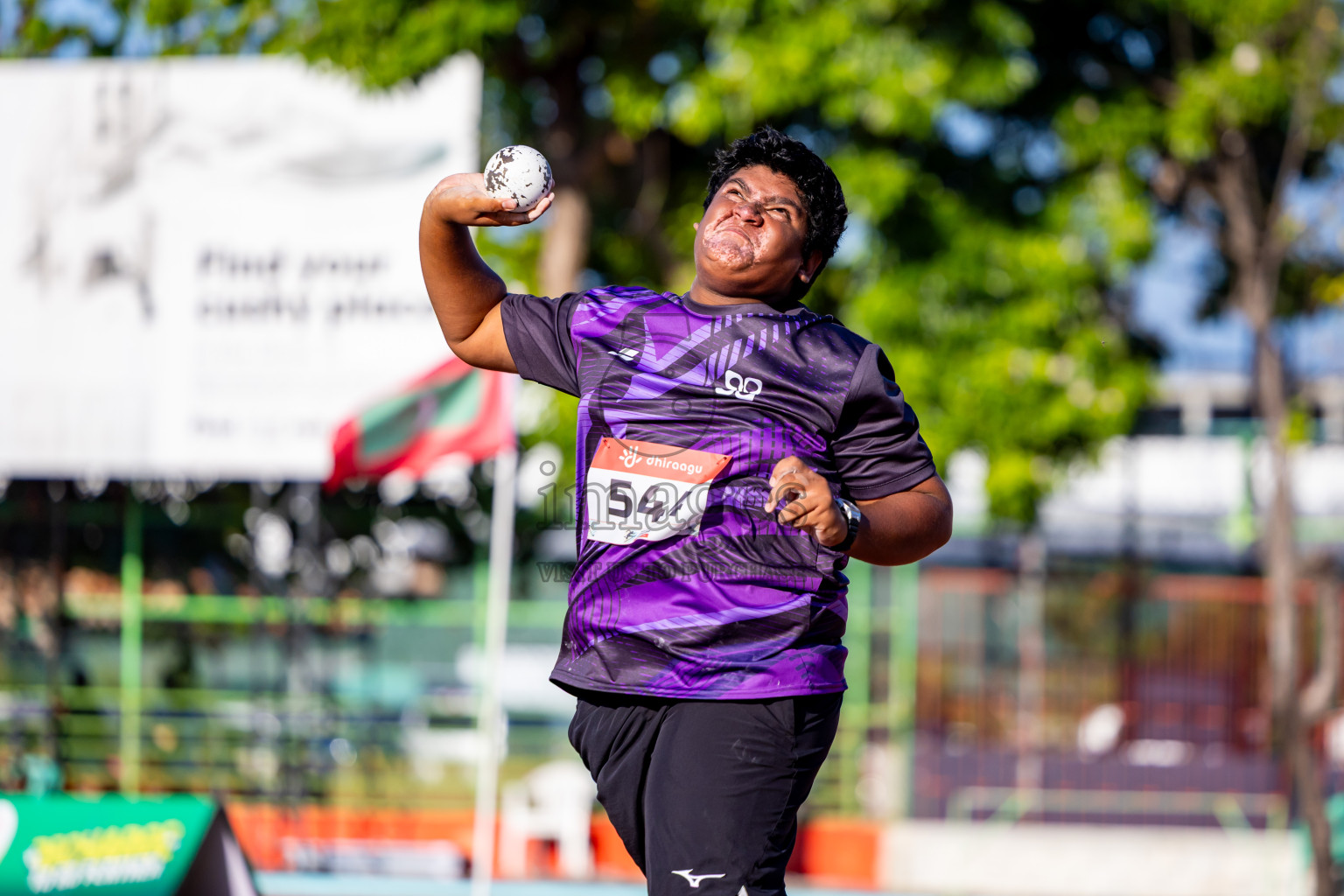 Day 1 of Inter-school Athletics Championship 2025 held in Ekuveni Synthetic Track, Male', Maldives on Monday, 06th October 2025. Photos by: Nausham Waheed / Images.mv