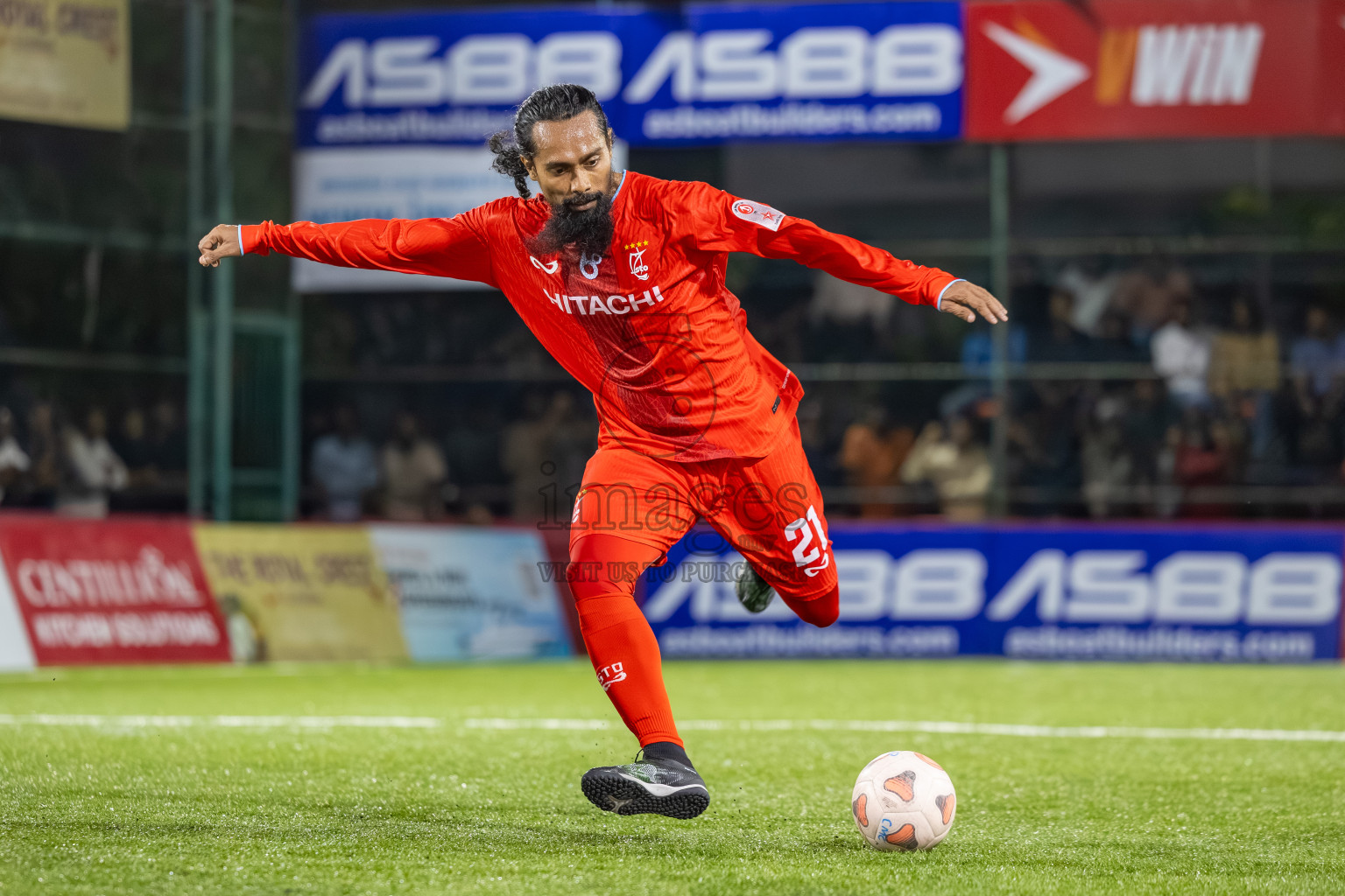 STO vs CRC in Day 4 of Club Maldives Cup 2025 was held in Rehendi Futsal Ground, Hulhumale', Maldives on Thursday, 2nd October 2025. Photos: Mohamed Mahfooz Moosa / images.mv