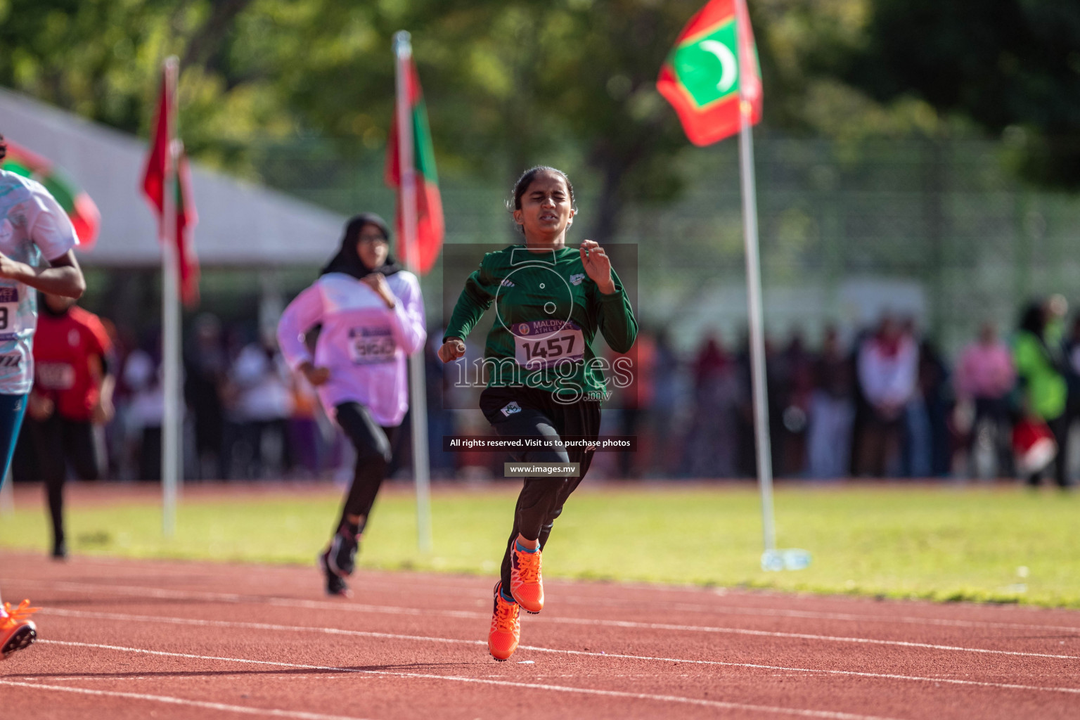 Day 4 of Inter-School Athletics Championship held in Male', Maldives on 26th May 2022. Photos by: Maanish / images.mv