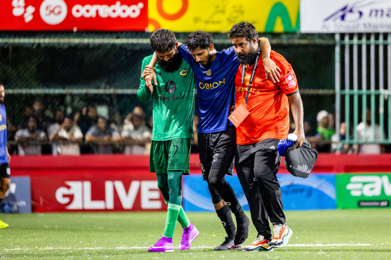 HA Vashafaru vs HDh Naivaadhoo in zone round on Day 31 of Golden Futsal Challenge 2025 was held on Tuesday , 4th February 2025, in Hulhumale', Maldives. Photos: Nausham Waheed / images.mv